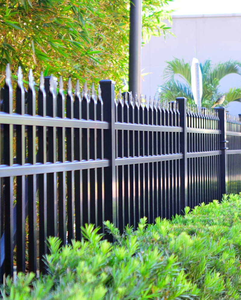 Commercial Iron Fence